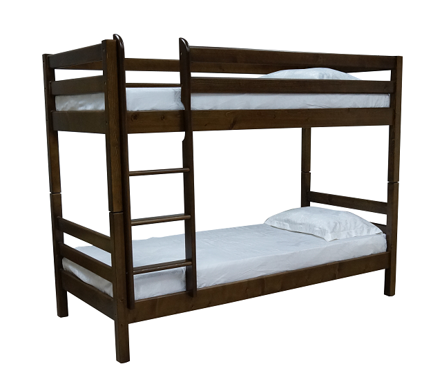 Двоярусне ліжко Л-302, дерево хвоя. два повноцінні спальні місця, для дорослих і дітей, висота 166 см, мініатюра 5