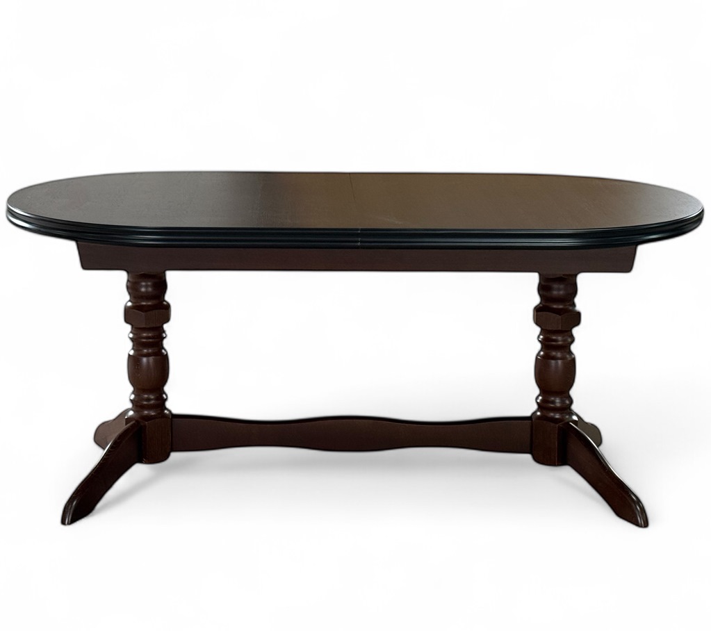 Обідній стіл СТ-12 Скіф, розкладний, овальний, фігурні ніжки, 180х90 (220х90) см, мініатюра 18